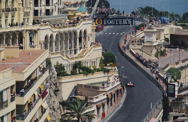 On this day in 1991, in Monte Carlo, Ayrton Senna won his fourth successive Grand Prix. Picture: Getty