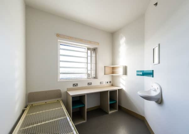 The cells at HMP Grampian. Picture: Contributed