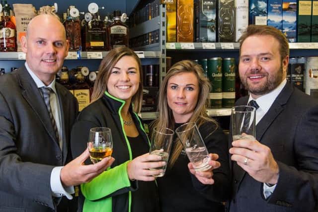 Edinburgh Gin, Tullibardine Distillery and Valt Vodka have secured supply deals with Asda. Picture: Ian Georgeson