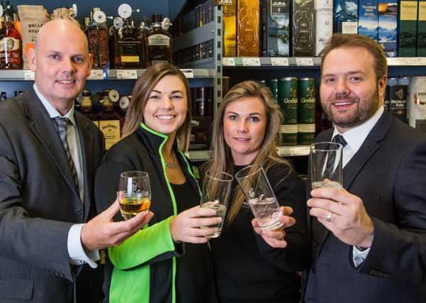 Edinburgh Gin, Tullibardine Distillery and Valt Vodka have secured supply deals with Asda. Picture: Ian Georgeson