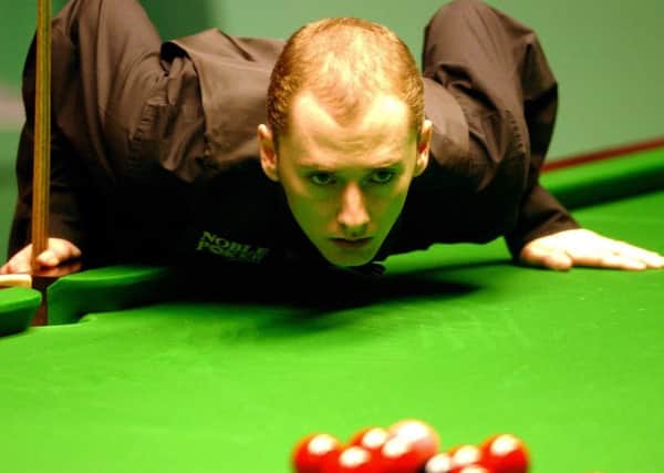 Graeme Dott received three penalty points and a Â£100 fine for speeding, which under the 'totting-up' rules led to his six month disqualification from driving. Picture: Alistair Wilson/PA