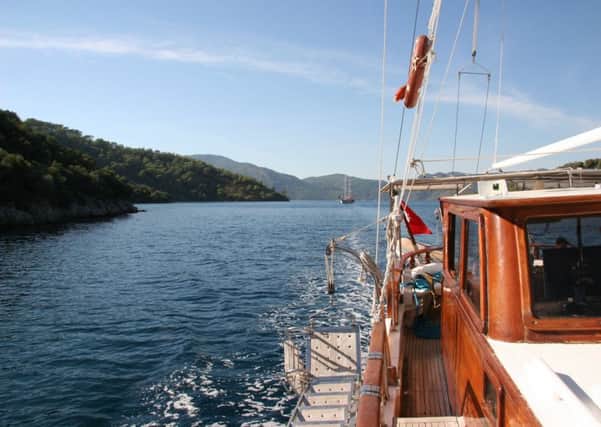Letoonia Resort's boat offers daily trips
