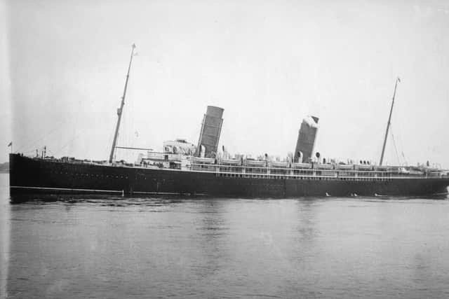 RMS Lucania, launched at Govan in 1893, held the title of fastest passenger liner afloat for five years. Picture: Wikicommons
