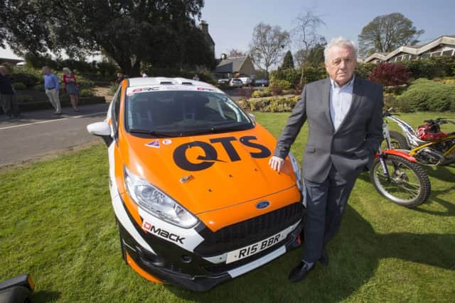 Despite Â£360,000 from Sport Scotland, Jimmy McRae says motorsport needs big-money sponsors. Picture: Jeff Holmes