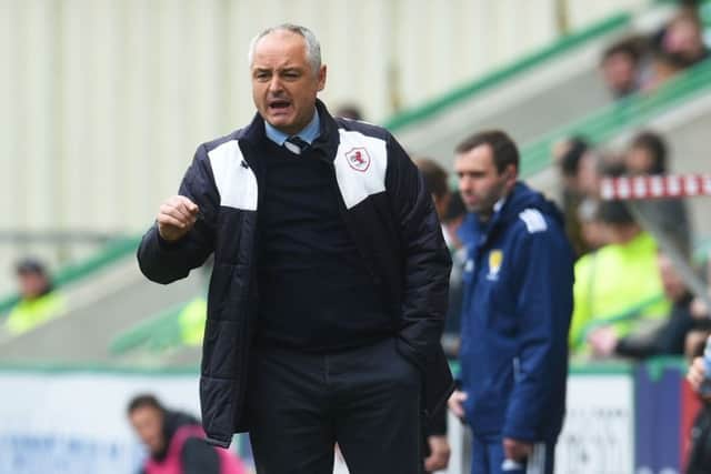 Ray McKinnon has told
Raith Rovers of his intention to resign. Picture: Craig Foy/SNS