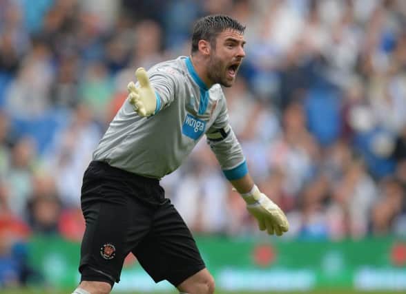 Gilks has spent the last two years as back-up keeper with Burnley after leaving Blackpool. Picture: Getty