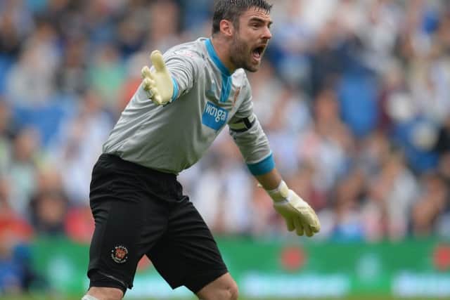 Gilks has spent the last two years as back-up keeper with Burnley after leaving Blackpool. Picture: Getty