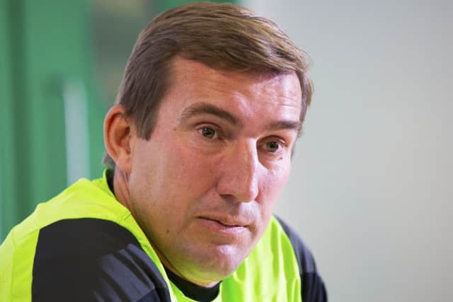 Hibs manager Alan Stubbs has dismissed speculation linking him with Blackburn Rovers. Picture: Ross Brownlee/SNS