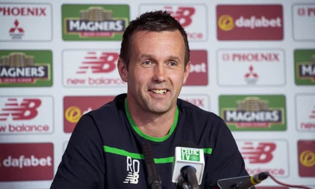 Celtic manager Ronny Deila looks forward to his final match against Motherwell. Picture: SNS