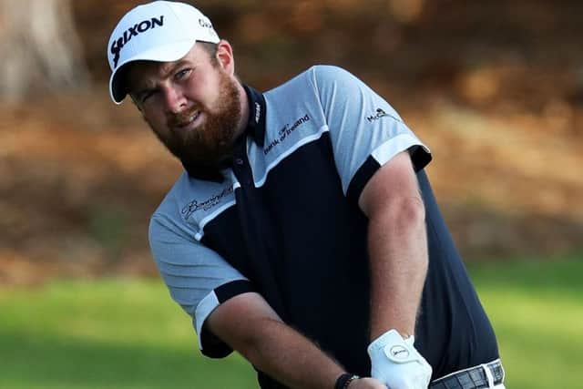 Ireland's Shane Lowry   plays a shot on the second hole during the first round of The Players Championship in Ponte Vedra Beach, Florida. Picture: Sam Greenwood/Getty