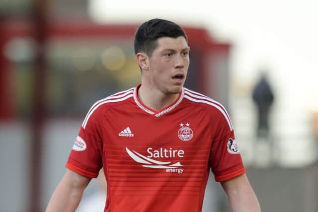 Aberdeen's Scott McKenna made his first start for the club. Picture: SNS