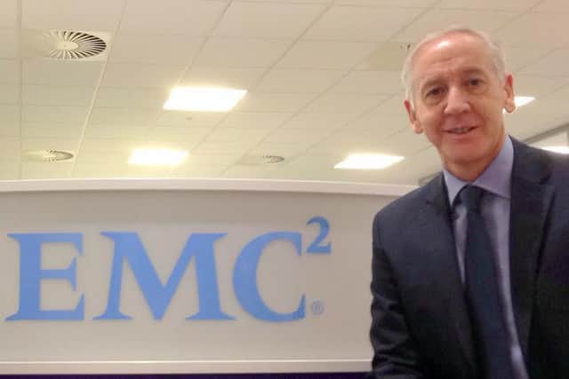 Martin Brown, Scottish country manager at EMC. Picture: Contributed