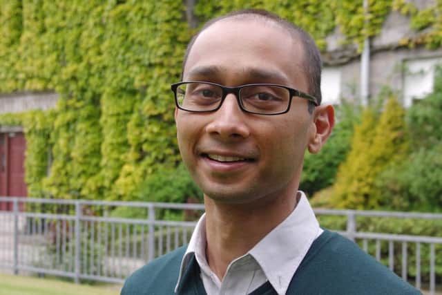 Dr Viren Ranawana, who is leading research into ancient Scottish foods at the Rowett Institute of Nutrition and Health and Aberdeen University.