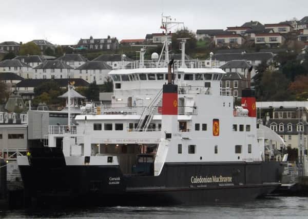 The residents of Mallaig and Armadale are anxious to see CalMac's MV Coruisk return to service on the route. Picture: Craig Borland