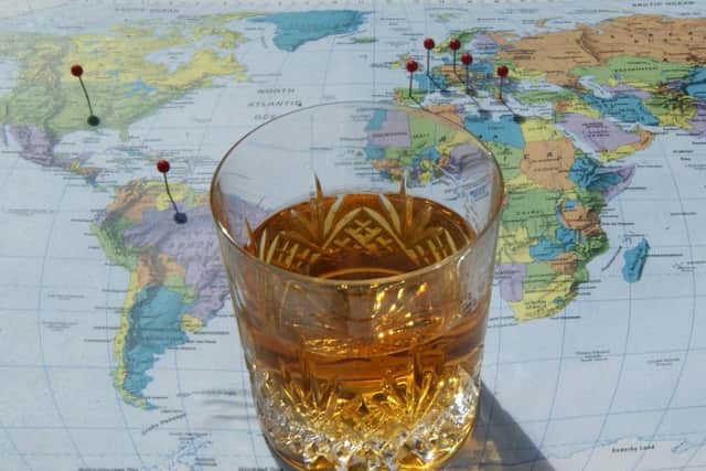 Scotch whisky exports span the globe. Picture: TSPL