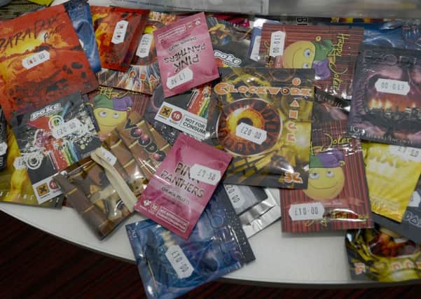 Some of the legal highs available on the high street