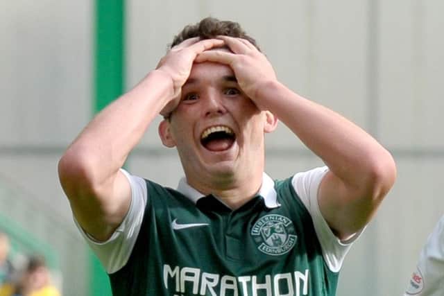 John McGinn has been excellent for Hibs this season. Picture: Jane Barlow