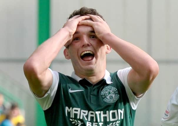 John McGinn has been excellent for Hibs this season. Picture: Jane Barlow