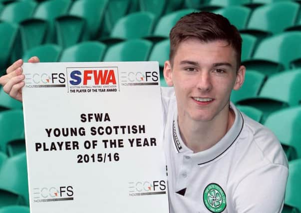 Sacrifices have paid off for young Celtic star Kieran Tierney. Picture: Steve Welsh