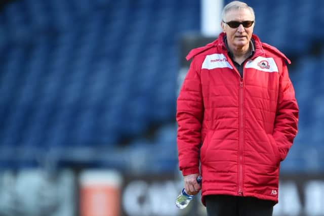 Alan Solomons had his contract renewed mid-season, so escaping any fallout from Edinburghs late-season slump. Photograph: Bill Murray/SNS