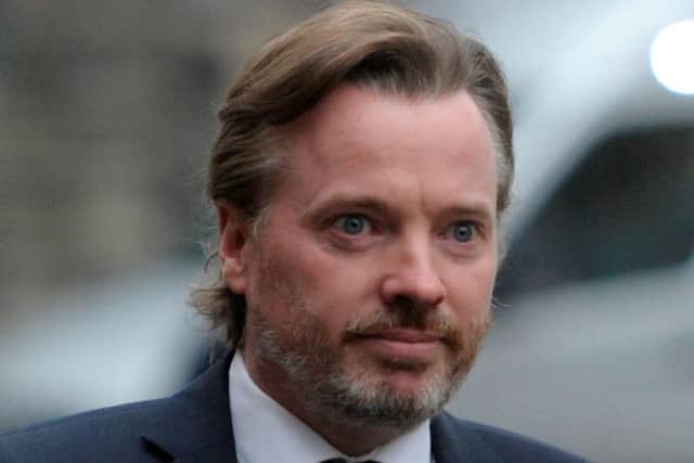 Former Ranger FC owner Craig Whyte arrives at Edinburgh High Court on October 16, 2015. Picture: SWNS