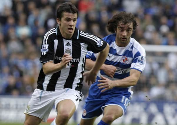 Joey Barton, in action when playing for Newcastle, could be on his way to Rangers