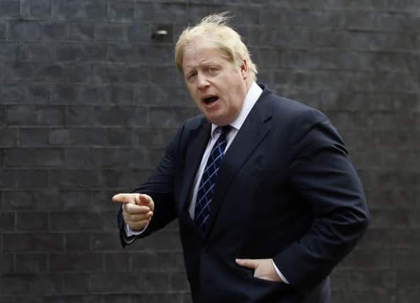 Former London mayor Boris Johnson. Picture: AP
