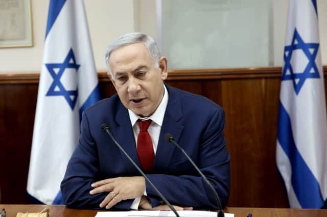Israeli Prime Minister Benjamin Netanyahu. Picture: AFP/Getty Images