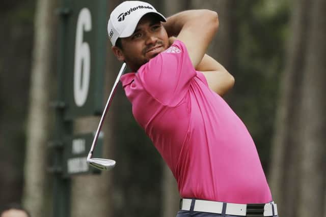 World No 1 Jason Day of Australia hits from the sixth tee during the final round of The Players Championship at Sawgrass. Picture: AP