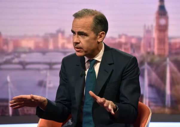 Governor of the Bank of England, Mark Carney. Picture: Getty Images