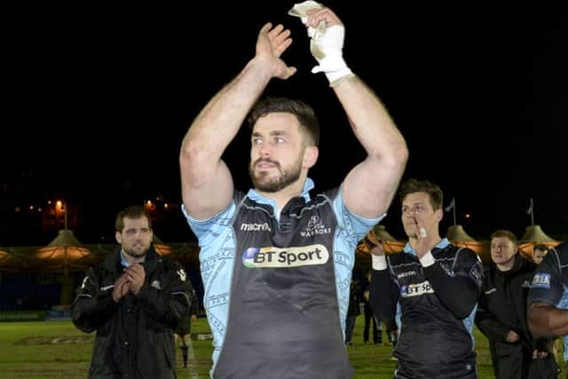 Centre Alex Dunbar has been in good form for Glasgow. Picture: Gary Hutchison/SNS?SRU