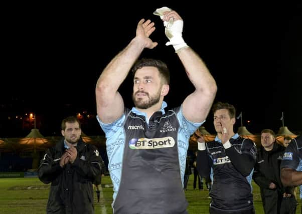 Centre Alex Dunbar has been in good form for Glasgow. Picture: Gary Hutchison/SNS?SRU