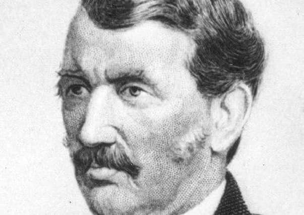 David Livingstone, Scottish missionary and explorer.