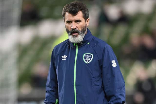 Roy Keane has been linked with the managerial vacancy at Celtic. Picture: Getty