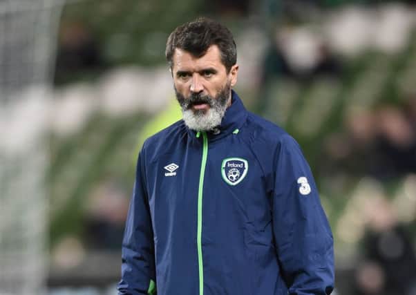 Roy Keane has been linked with the managerial vacancy at Celtic. Picture: Getty