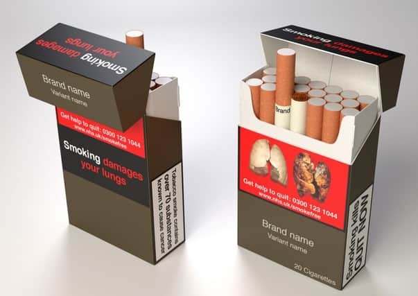 Standardised tobacco packaging has been in place in Australia since late 2012. Picture: Contributed