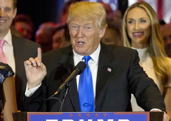 Presumptive Republican presidential nominee Donald Trump. Picture: AP