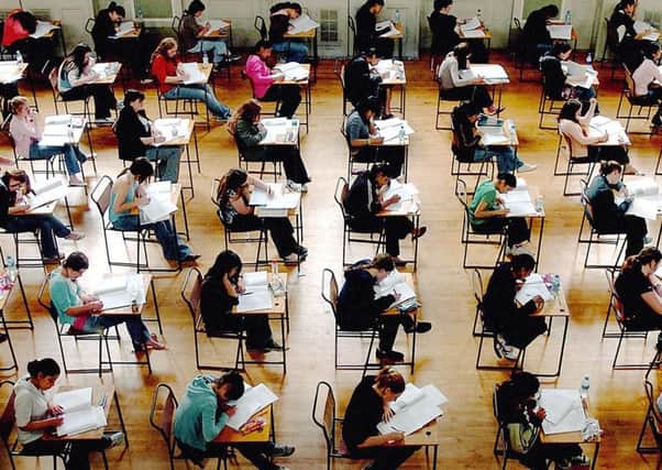 Concerns have been raised as some schools are only offering five exams instead of eight. Picture: PA
