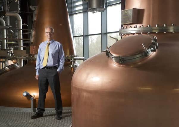 John Fergus & Co managing director Ian Palmer at InchDairnie Distillery. Picture: Rob McDougall