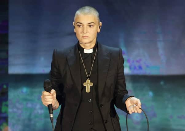 Irish singer Sinead O'Connor. Picture: AP