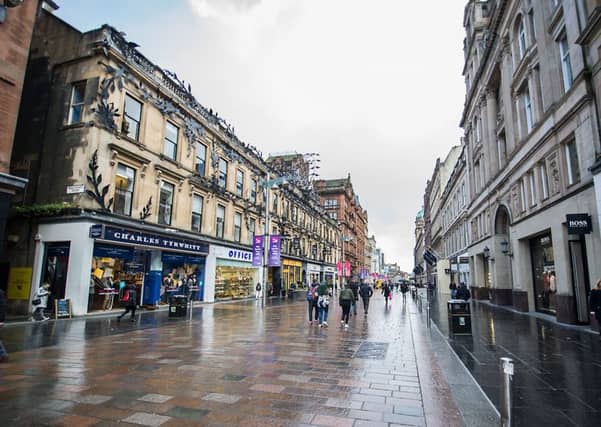 Buchanan Street in Glasgow