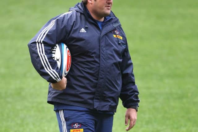 Matt Proudfoot, who won four caps for Scotland, will be reunited with new South Africa coach Allister Coetzee. Picture: Getty Images