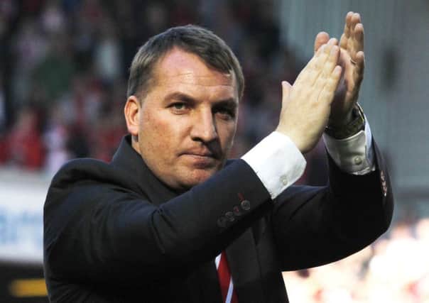 Rodgers left Liverpool late year. Picture: PA
