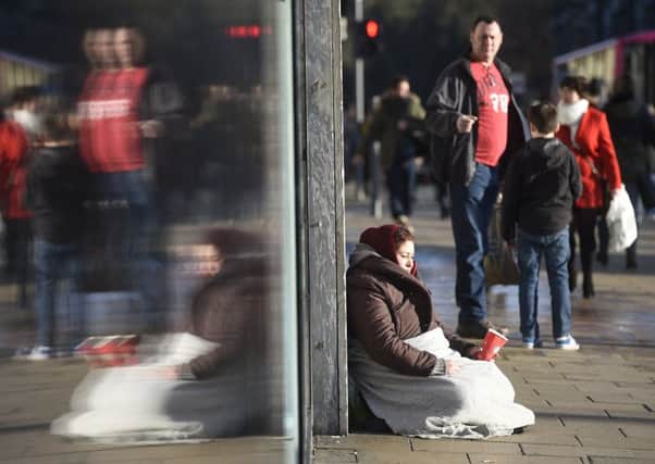 The Rev Dr Russell Barr has described Edinburgh's homelessness problem as 'obscene'. File picture: Greg Macvean