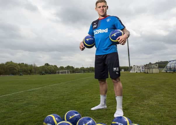 Martyn Waghorn thinks Joey Barton 'will add something' to Rangers. Picture: SNS.