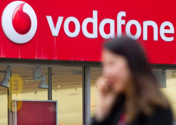 Vodafone saw annual earnings rise for the first time since 2008. Picture: Justin Tallis/AFP/Getty Images