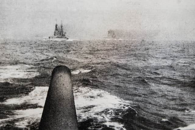 The Battle of Jutland was the first great naval engagement between the British and German Fleets.
