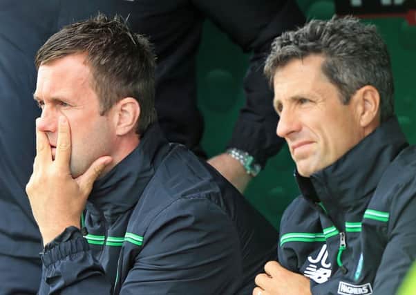 Collins tips Rodgers to succeed Ronny Deila, left. Picture: Gordon Fraser