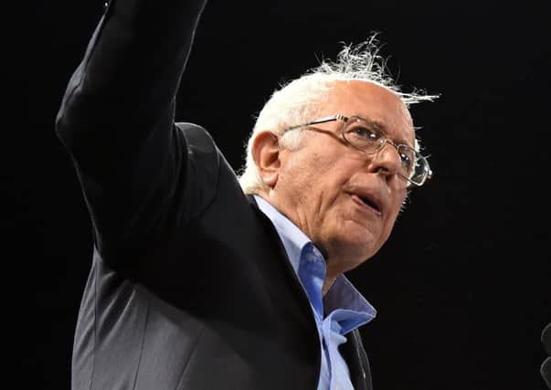 Bernie Sanders was beaten by Hillary by less than 1 per cent in Kentucky. Picture: AFP/Getty Images