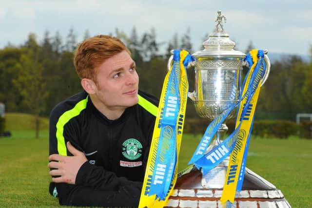 Fraser Fyvie wants to get his hands on the Scottish Cup and win promotion with Hibs